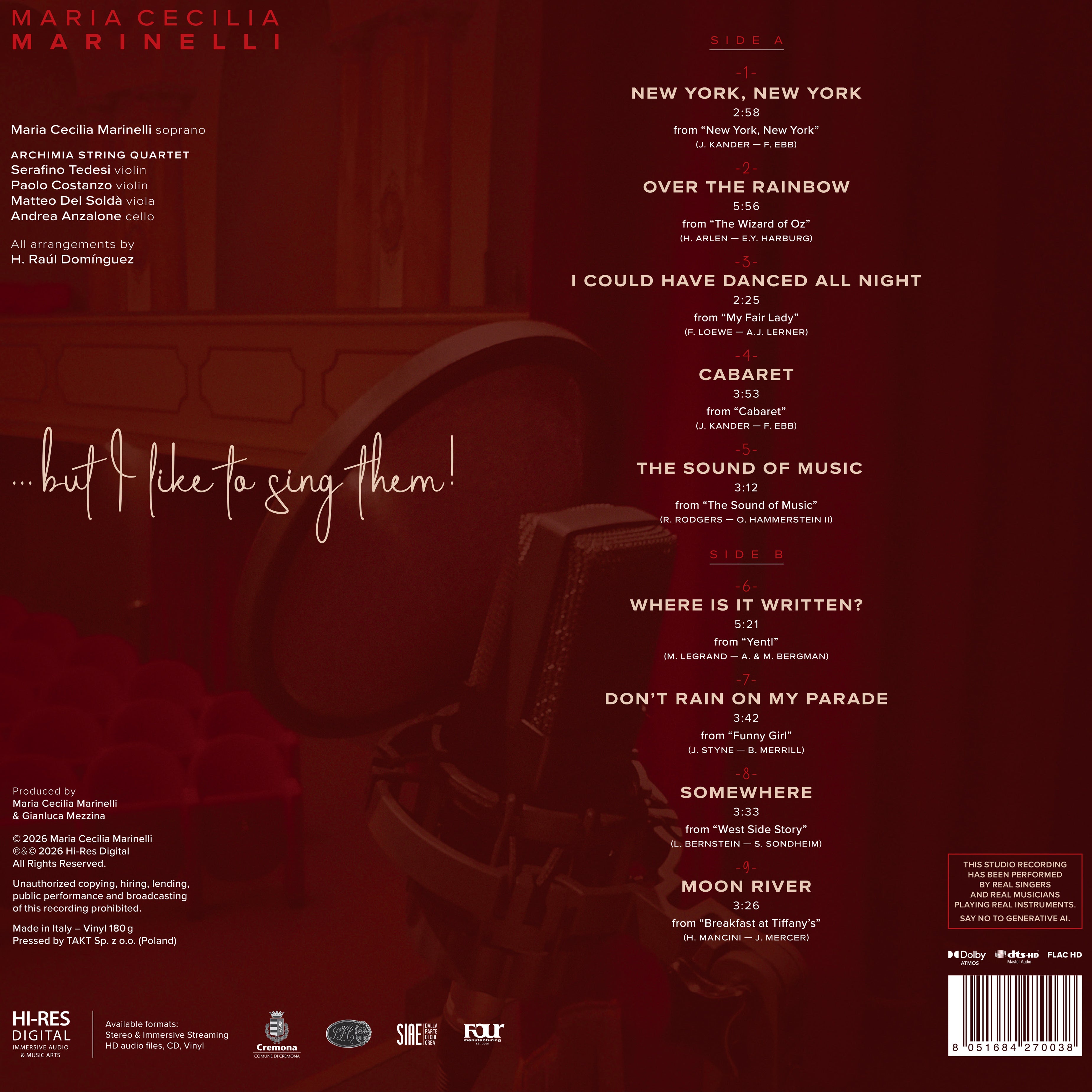 I Hate Musicals... but I like to sing them! - Maria Cecilia Marinelli